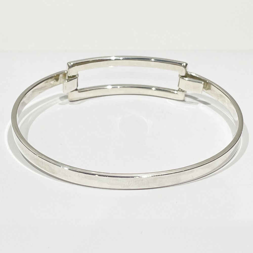 Tiffany Open Rectangle Bangle Silver - image 4
